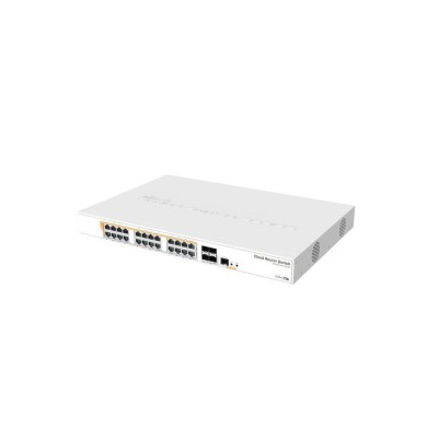 Мережевий комутатор Ethernet CRS328-24P-4S+RM MIKROTIK Мережевий комутатор Ethernet CRS328-24P-4S+RM MIKROTIK