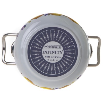 Каструля INFINITY SD-1621 /люкс/cк.кр/18 см / 2.9 л /Lemon (6873744) Каструля INFINITY SD-1621 /люкс/cк.кр/18 см / 2.9 л /Lemon (6873744)
