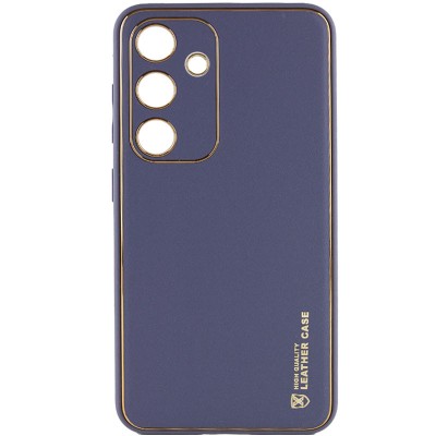 Шкіряний чохол Xshield для Samsung Galaxy A55 Сірий / Lavender Gray Шкіряний чохол Xshield для Samsung Galaxy A55 Сірий / Lavender Gray