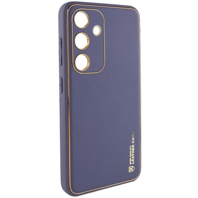 Шкіряний чохол Xshield для Samsung Galaxy A55 Сірий / Lavender Gray Шкіряний чохол Xshield для Samsung Galaxy A55 Сірий / Lavender Gray