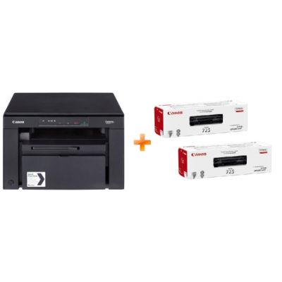 БФП лазерний CANON i-SENSYS MF3010 EUR + 2 Картриджі 725 БФП лазерний CANON i-SENSYS MF3010 EUR + 2 Картриджі 725