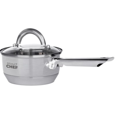 Ківш BRAVO CHEF 14 см (1.15 л) з кришкою (BC-4001-14)