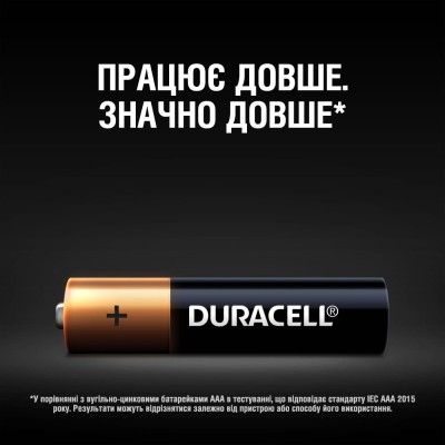 Батарейка DURACELL LR03 MN2400 1x12 шт. Батарейка DURACELL LR03 MN2400 1x12 шт.