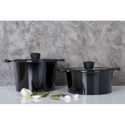 Каструля RINGEL Zitrone Black 24x12 см (4.2л) кришкою (RG-2108-24/1 BL-R) Каструля RINGEL Zitrone Black 24x12 см (4.2л) кришкою (RG-2108-24/1 BL-R)