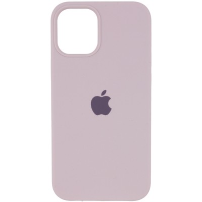 Чохол Silicone Case (AA) для Apple iPhone 12 Pro / 12 (6.1") Сірий / Lavender Чохол Silicone Case (AA) для Apple iPhone 12 Pro / 12 (6.1") Сірий / Lavender