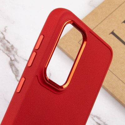 TPU чохол Bonbon Metal Style для Samsung Galaxy A33 5G Червоний / Red TPU чохол Bonbon Metal Style для Samsung Galaxy A33 5G Червоний / Red