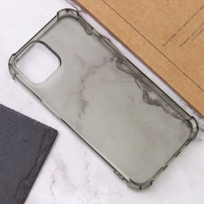 TPU чохол GETMAN Ease logo посилені кути для Apple iPhone 13 mini (5.4") Сірий (прозорий) TPU чохол GETMAN Ease logo посилені кути для Apple iPhone 13 mini (5.4") Сірий (прозорий)