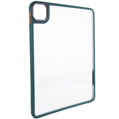 TPU+PC чохол LikGus Maxshield для Apple iPad Pro 12.9" (2020-2022) (тех.пак) Синьо-Зелений / Marine Blue TPU+PC чохол LikGus Maxshield для Apple iPad Pro 12.9" (2020-2022) (тех.пак) Синьо-Зелений / Marine Blue
