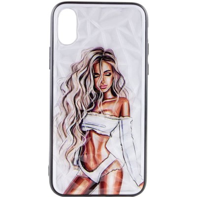 TPU+PC чохол Prisma Ladies для Apple iPhone XS Max (6.5") White TPU+PC чохол Prisma Ladies для Apple iPhone XS Max (6.5") White