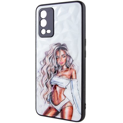 TPU+PC чохол Prisma Ladies для Oppo A55 4G White TPU+PC чохол Prisma Ladies для Oppo A55 4G White