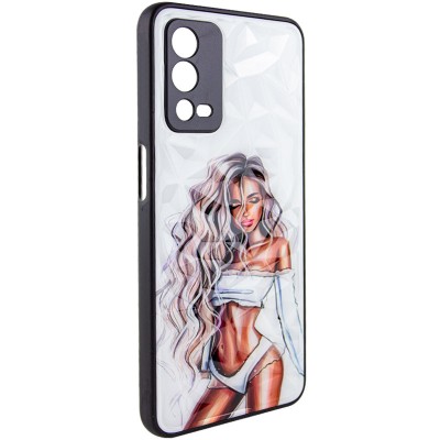 TPU+PC чохол Prisma Ladies для Oppo A55 4G White TPU+PC чохол Prisma Ladies для Oppo A55 4G White