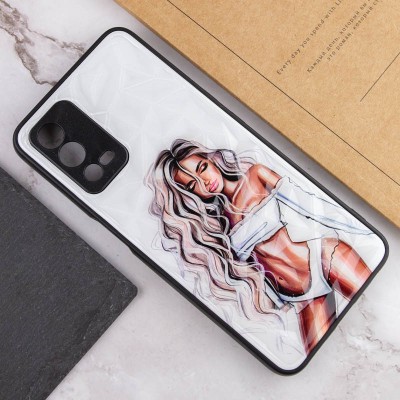 TPU+PC чохол Prisma Ladies для Oppo A55 4G White TPU+PC чохол Prisma Ladies для Oppo A55 4G White