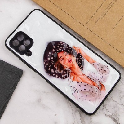 TPU+PC чохол Prisma Ladies для Samsung Galaxy A12 / M12 Girl in a hat TPU+PC чохол Prisma Ladies для Samsung Galaxy A12 / M12 Girl in a hat