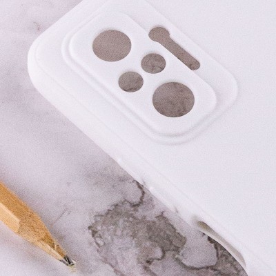 Силіконовий чохол Candy Full Camera для Xiaomi Redmi Note 10 Pro / 10 Pro Max Білий / White Силіконовий чохол Candy Full Camera для Xiaomi Redmi Note 10 Pro / 10 Pro Max Білий / White