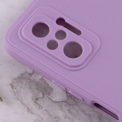 Силіконовий чохол Candy Full Camera для Xiaomi Redmi Note 10 Pro / 10 Pro Max Бузковий / Dasheen Силіконовий чохол Candy Full Camera для Xiaomi Redmi Note 10 Pro / 10 Pro Max Бузковий / Dasheen