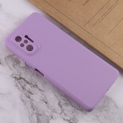 Силіконовий чохол Candy Full Camera для Xiaomi Redmi Note 10 Pro / 10 Pro Max Бузковий / Dasheen Силіконовий чохол Candy Full Camera для Xiaomi Redmi Note 10 Pro / 10 Pro Max Бузковий / Dasheen
