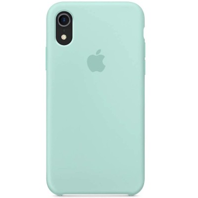 Чохол Silicone Case (AA) для Apple iPhone XR (6.1") Бірюзовий / Marine Green Чохол Silicone Case (AA) для Apple iPhone XR (6.1") Бірюзовий / Marine Green