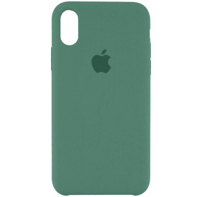 Чохол Silicone Case (AA) для Apple iPhone XR (6.1") Зелений / Pine green Чохол Silicone Case (AA) для Apple iPhone XR (6.1") Зелений / Pine green