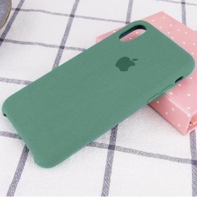 Чохол Silicone Case (AA) для Apple iPhone XR (6.1") Зелений / Pine green Чохол Silicone Case (AA) для Apple iPhone XR (6.1") Зелений / Pine green