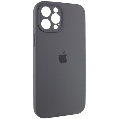 Чохол Silicone Case Full Camera Protective (AA) для Apple iPhone 12 Pro (6.1") Сірий / Dark Gray Чохол Silicone Case Full Camera Protective (AA) для Apple iPhone 12 Pro (6.1") Сірий / Dark Gray