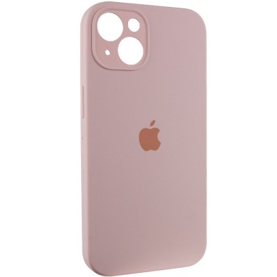 Чохол Silicone Case Full Camera Protective (AA) для Apple iPhone 13 (6.1") Рожевий / Chalk Pink Чохол Silicone Case Full Camera Protective (AA) для Apple iPhone 13 (6.1") Рожевий / Chalk Pink