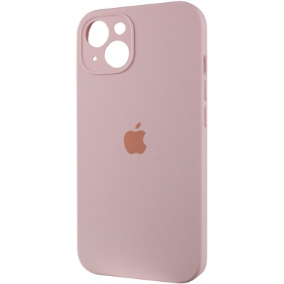 Чохол Silicone Case Full Camera Protective (AA) для Apple iPhone 13 (6.1") Рожевий / Chalk Pink Чохол Silicone Case Full Camera Protective (AA) для Apple iPhone 13 (6.1") Рожевий / Chalk Pink