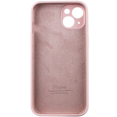Чохол Silicone Case Full Camera Protective (AA) для Apple iPhone 13 (6.1") Рожевий / Chalk Pink Чохол Silicone Case Full Camera Protective (AA) для Apple iPhone 13 (6.1") Рожевий / Chalk Pink