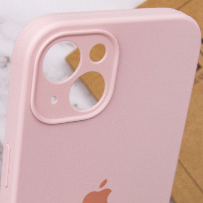 Чохол Silicone Case Full Camera Protective (AA) для Apple iPhone 13 (6.1") Рожевий / Chalk Pink Чохол Silicone Case Full Camera Protective (AA) для Apple iPhone 13 (6.1") Рожевий / Chalk Pink
