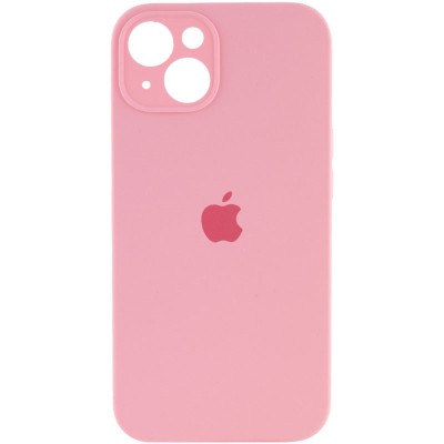 Чохол Silicone Case Full Camera Protective (AA) для Apple iPhone 13 (6.1") Рожевий / Light pink Чохол Silicone Case Full Camera Protective (AA) для Apple iPhone 13 (6.1") Рожевий / Light pink