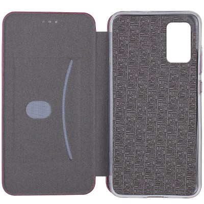 Шкіряний чохол (книжка) Classy для Samsung Galaxy A03s / A02s Бордовий Шкіряний чохол (книжка) Classy для Samsung Galaxy A03s / A02s Бордовий