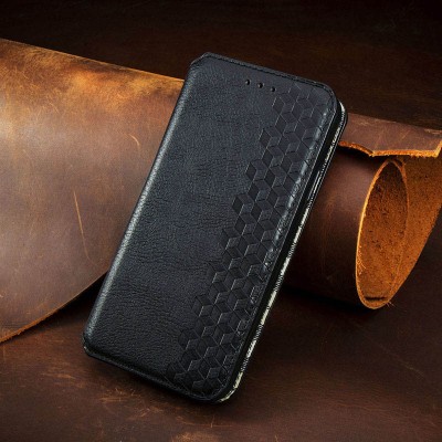 Шкіряний чохол книжка GETMAN Cubic (PU) для Samsung Galaxy A23 4G Чорний Шкіряний чохол книжка GETMAN Cubic (PU) для Samsung Galaxy A23 4G Чорний
