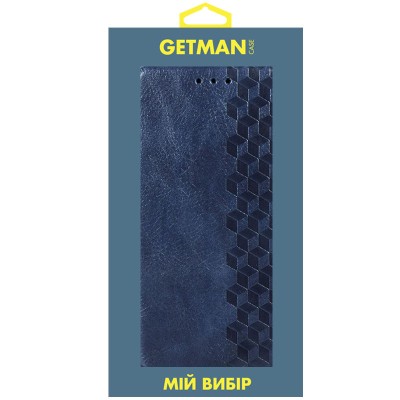 Шкіряний чохол книжка GETMAN Cubic (PU) для Xiaomi 11T / 11T Pro Синій Шкіряний чохол книжка GETMAN Cubic (PU) для Xiaomi 11T / 11T Pro Синій