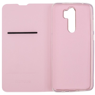 Шкіряний чохол книжка GETMAN Elegant (PU) для Xiaomi Redmi Note 8 Pro Рожевий Шкіряний чохол книжка GETMAN Elegant (PU) для Xiaomi Redmi Note 8 Pro Рожевий