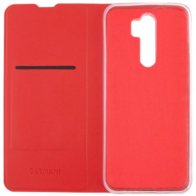 Шкіряний чохол книжка GETMAN Elegant (PU) для Xiaomi Redmi Note 8 Pro Червоний Шкіряний чохол книжка GETMAN Elegant (PU) для Xiaomi Redmi Note 8 Pro Червоний