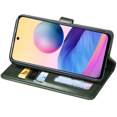 Шкіряний чохол книжка GETMAN Gallant (PU) для Samsung Galaxy A31 Зелений Шкіряний чохол книжка GETMAN Gallant (PU) для Samsung Galaxy A31 Зелений