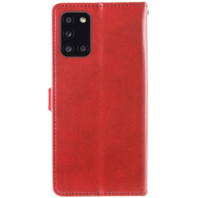 Шкіряний чохол книжка GETMAN Gallant (PU) для Samsung Galaxy A31 Червоний Шкіряний чохол книжка GETMAN Gallant (PU) для Samsung Galaxy A31 Червоний