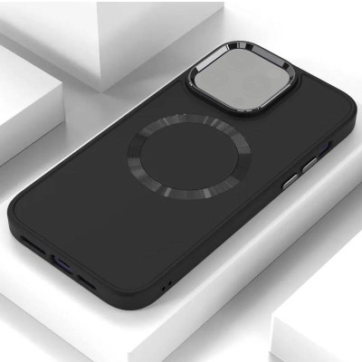 TPU чохол Bonbon Metal Style with MagSafe для Apple iPhone 11 (6.1") Чорний / Black TPU чохол Bonbon Metal Style with MagSafe для Apple iPhone 11 (6.1") Чорний / Black