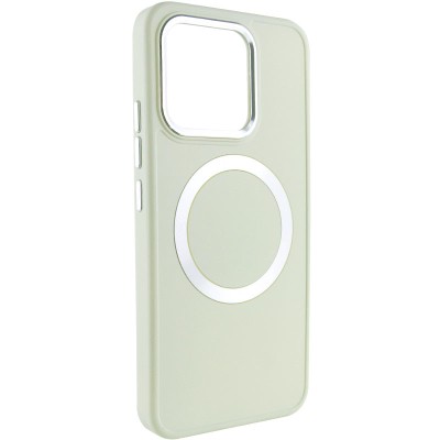 TPU чохол Bonbon Metal Style with MagSafe для Xiaomi 13 Білий / White TPU чохол Bonbon Metal Style with MagSafe для Xiaomi 13 Білий / White