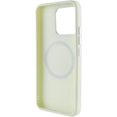 TPU чохол Bonbon Metal Style with MagSafe для Xiaomi 13 Білий / White TPU чохол Bonbon Metal Style with MagSafe для Xiaomi 13 Білий / White