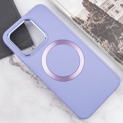 TPU чохол Bonbon Metal Style with MagSafe для Xiaomi 13 Бузковий / Dasheen TPU чохол Bonbon Metal Style with MagSafe для Xiaomi 13 Бузковий / Dasheen