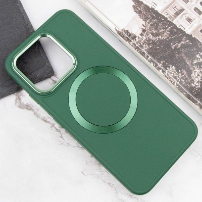 TPU чохол Bonbon Metal Style with MagSafe для Xiaomi 13 Зелений / Army Green TPU чохол Bonbon Metal Style with MagSafe для Xiaomi 13 Зелений / Army Green