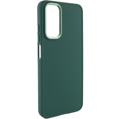 TPU чохол Bonbon Metal Style для Samsung Galaxy A13 4G Зелений / Army green TPU чохол Bonbon Metal Style для Samsung Galaxy A13 4G Зелений / Army green