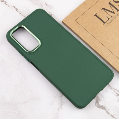 TPU чохол Bonbon Metal Style для Samsung Galaxy A13 4G Зелений / Pine green TPU чохол Bonbon Metal Style для Samsung Galaxy A13 4G Зелений / Pine green