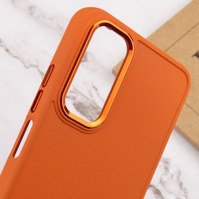 TPU чохол Bonbon Metal Style для Samsung Galaxy A13 4G Помаранчевий / Papaya TPU чохол Bonbon Metal Style для Samsung Galaxy A13 4G Помаранчевий / Papaya