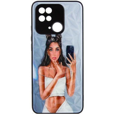 TPU+PC чохол Prisma Ladies для Xiaomi Redmi 10C / Poco C40 Black in White TPU+PC чохол Prisma Ladies для Xiaomi Redmi 10C / Poco C40 Black in White