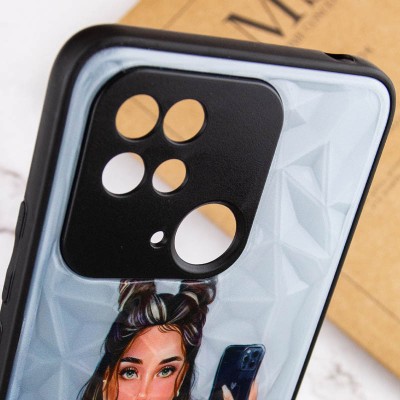 TPU+PC чохол Prisma Ladies для Xiaomi Redmi 10C / Poco C40 Black in White TPU+PC чохол Prisma Ladies для Xiaomi Redmi 10C / Poco C40 Black in White