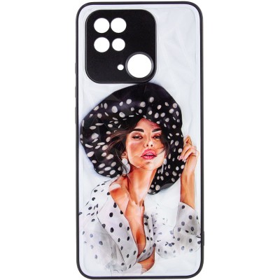 TPU+PC чохол Prisma Ladies для Xiaomi Redmi 10C / Poco C40 Girl in a hat TPU+PC чохол Prisma Ladies для Xiaomi Redmi 10C / Poco C40 Girl in a hat