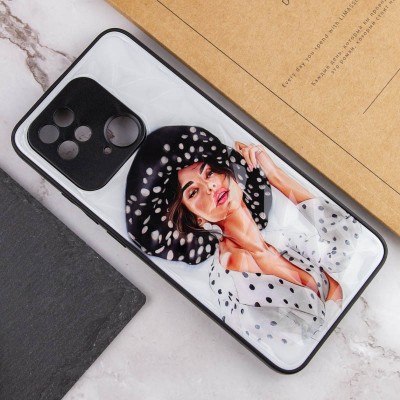 TPU+PC чохол Prisma Ladies для Xiaomi Redmi 10C / Poco C40 Girl in a hat TPU+PC чохол Prisma Ladies для Xiaomi Redmi 10C / Poco C40 Girl in a hat