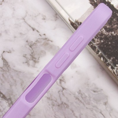Силіконовий чохол Candy Full Camera для Samsung Galaxy A34 5G Бузковий / Dasheen Силіконовий чохол Candy Full Camera для Samsung Galaxy A34 5G Бузковий / Dasheen