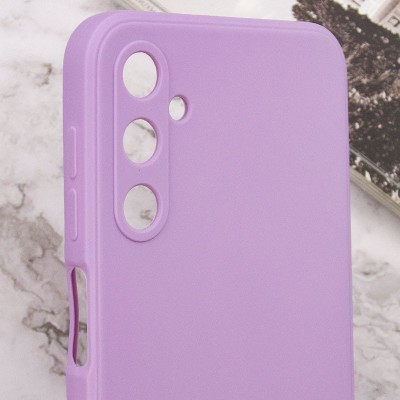 Силіконовий чохол Candy Full Camera для Samsung Galaxy A34 5G Бузковий / Dasheen Силіконовий чохол Candy Full Camera для Samsung Galaxy A34 5G Бузковий / Dasheen